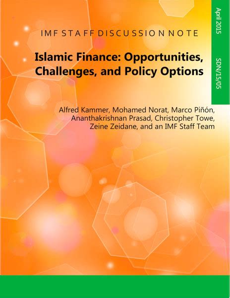 islamic finance opportunities challenges  policy options