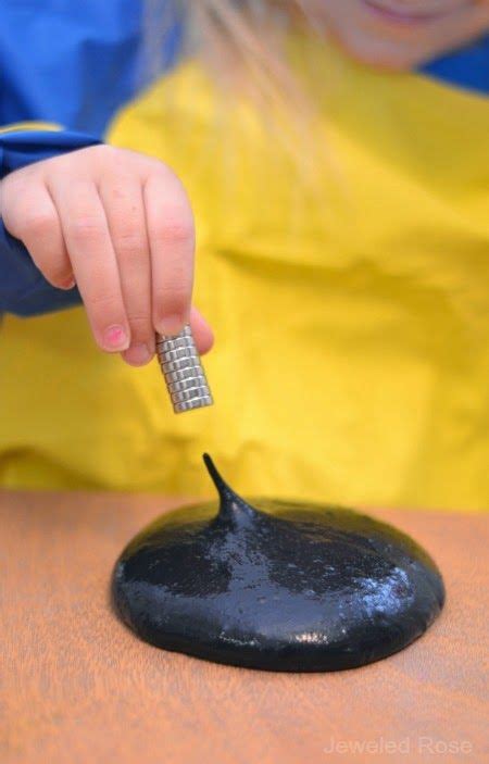 Magnetic slime recipe – Artofit