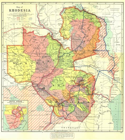 Rhodesian Maps Archive of Rhodesia | Map, Historical maps, Tourist map
