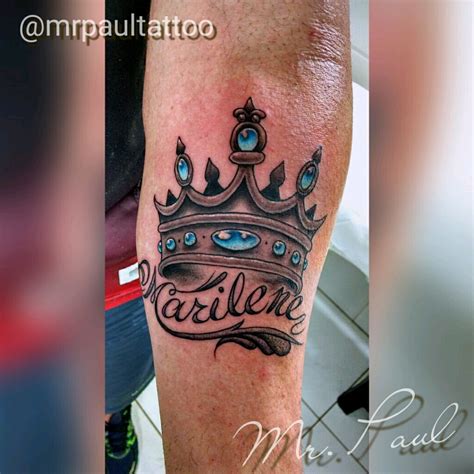 crown tattoos king queen tattoos page  truetattoos