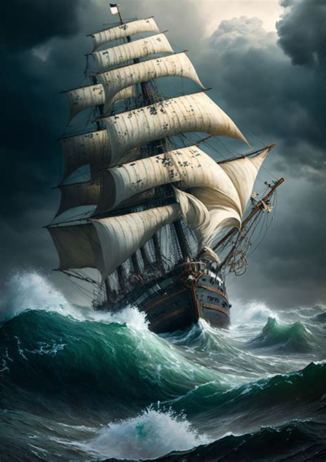 Rough Seas Ship