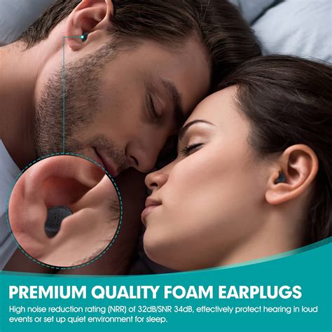 Snapklik.com : 100 Pairs Earplugs For Noise Cancelling Individual