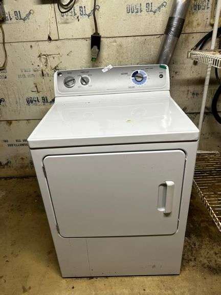 ge electric dryer baer auctioneers realty llc
