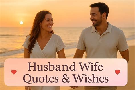 husband wife quotes wishes  touch  heart