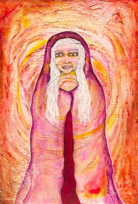 Cosmic Womb Mother - by Leonor Murciano-Luna