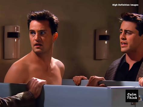 Friends Poster Digital Download Chandler in Bathroom Stall Scene