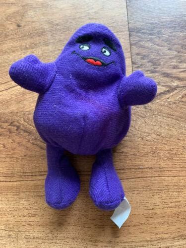 Vintage Mcdonalds Plush 1996 Grimace Stuffed Animal | #4554211919