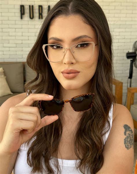 Armação de Óculos de Grau Clipon 2 em 1 Lily Nude | Óculos Feminino