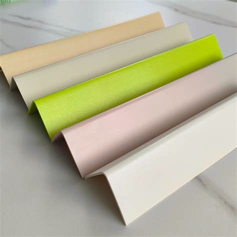 L Shape Wholesale Decorative Wall Protection Corner Angle Protector PVC