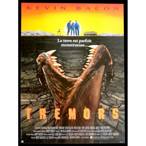 TREMORS French Movie Poster 15x21 - 1990 - Ron Underwood, Kevin Bacon