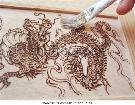 Dragon Wood Burning Pattern Royalty-Free Images, Stock Photos ...