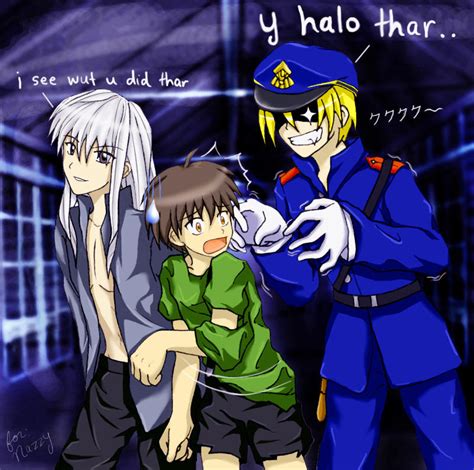 Enzai gift art - OH NOES by sasameyuki on DeviantArt