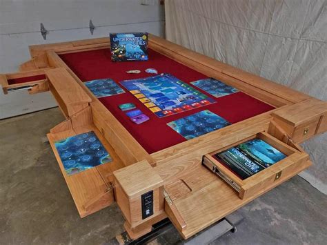 board game table plans  son   enjoy playing board games