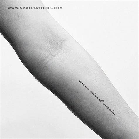 Temet Nosce Temporary Tattoo (Set of 3) – Small Tattoos