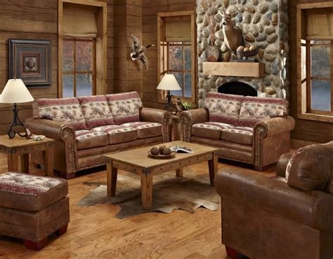 Country Living Room Furniture Sets | Foter