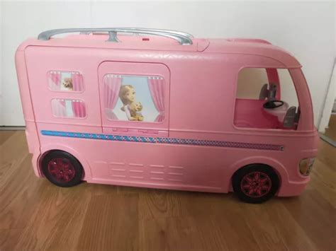 2016 MATTEL BARBIE Pink Dream Camper Motorhome Van RV - Expanding/Foldout £34.99 - PicClick UK