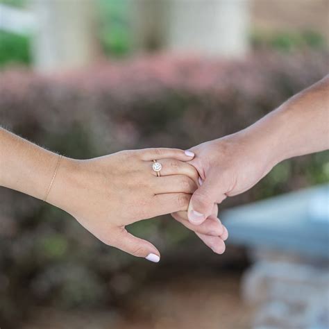 Lab Grown Diamond Halo Engagement Ring 18k Rose Gold (1.29ct) - NG5182LG