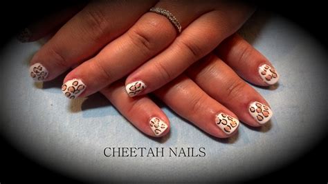 Cheetah Nails | Nails, Cheetah nails, Beauty