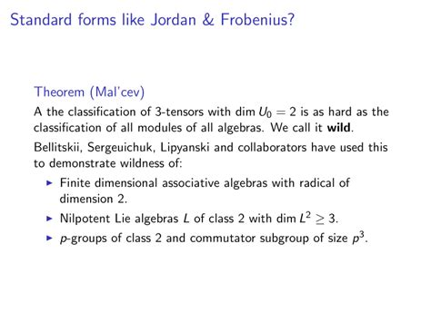 Tensor & Their Operators