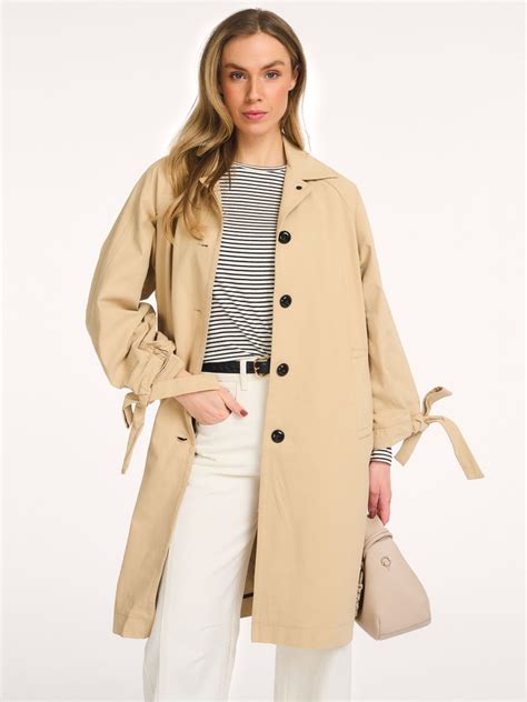 ruby tuesday ieben coat  strap cuff orangebag