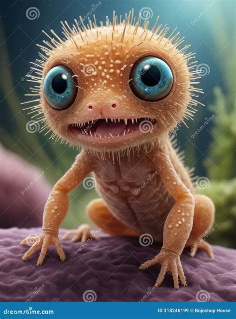 Scientific Microscopic Image, Depicting the Complex, Very Cute Little ...