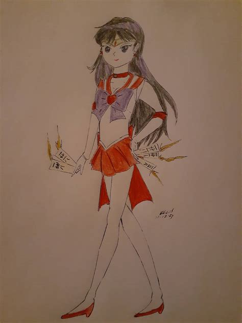 Sailor mars fire power by angrysmurf on DeviantArt