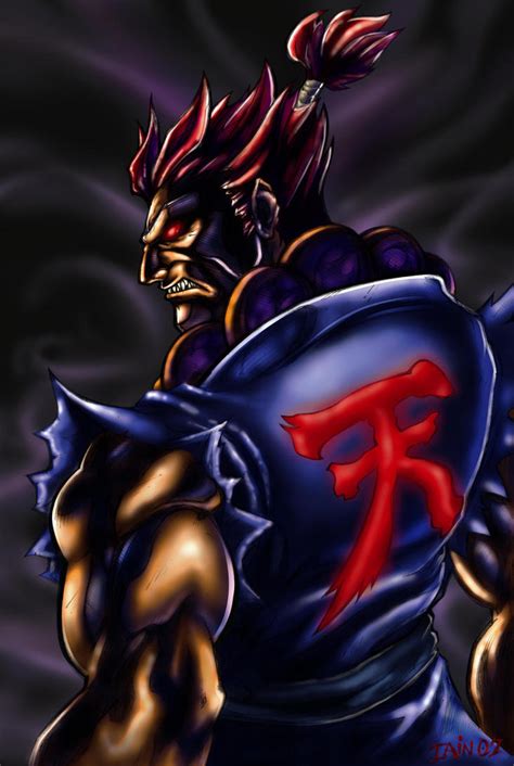 Akuma The Raging Demon by SoulStryder210 on DeviantArt