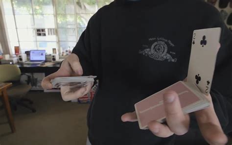 This Guy Can Do Cools Tricks With a Deck of Cards