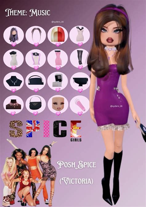spice girls dti outfits