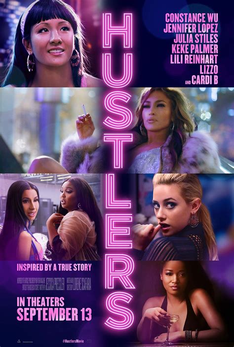 Hustlers (2019) | Official Poster | Constance Wu, Jennifer Lopez, Keke