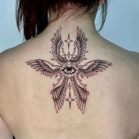 seraphim tattoos biblical angel designs  arm chest