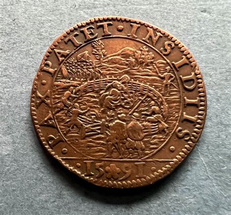 Netherlands, Spanish Netherlands. Jeton /Rekenpenning 1591 - Catawiki