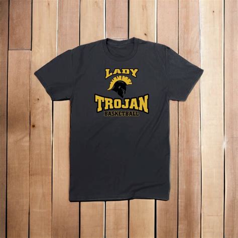 lady trojans basketball svg etsy