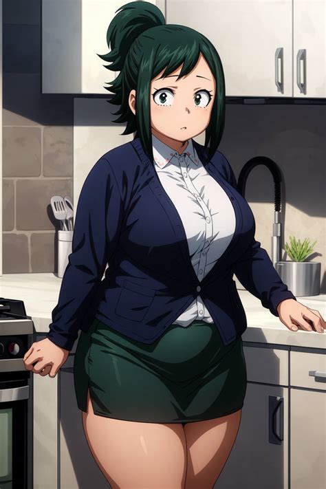 AI Generated - Midoriya Inko 2 by Turamarth14 on DeviantArt