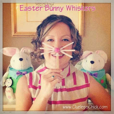 The Clueless Chick: DIY Easter Bunny Whiskers
