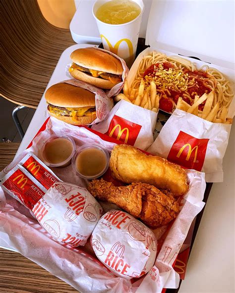daily food feed mcdonalds menu items   philippines swipe