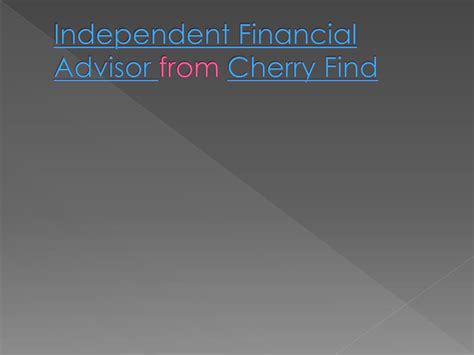 independent financial advisor powerpoint