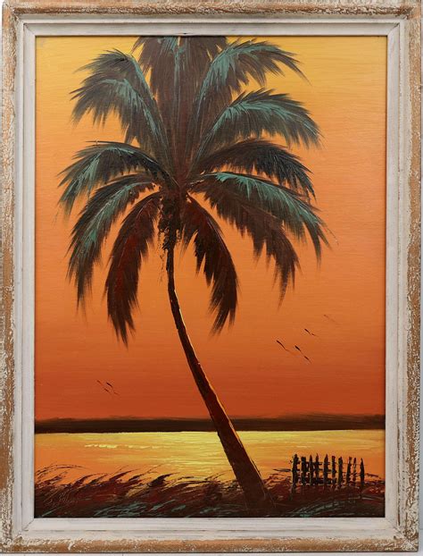 Lot - JAMES GIBSON FLORIDA HIGHWAYMEN TANGERINE SKY