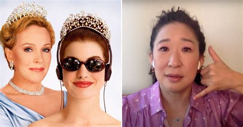 Watch Sandra Oh Recreate Her Famous Princess Diaries Line | POPSUGAR ...