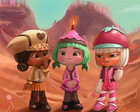 Wreck It Ralph Sugar Rush Racers Wallpaper