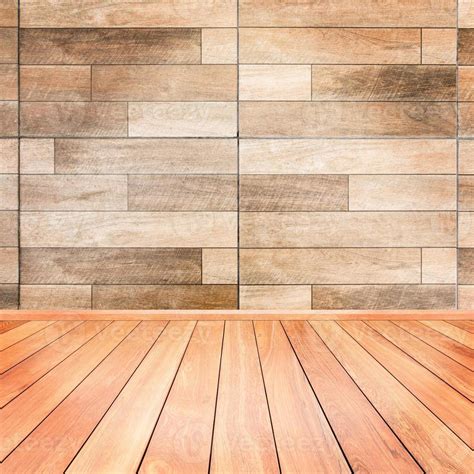 Wooden interior background of floor and wall 3459903 Stock Photo at ...