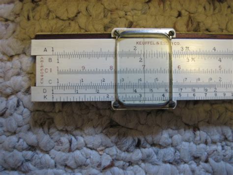 Bob's Calculators and Slide Rules - Keuffel & Esser