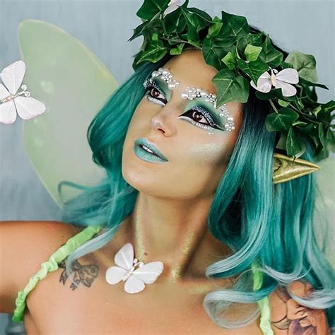 Forest Fairy #halloweenmakeup #fairy #fairymakeup