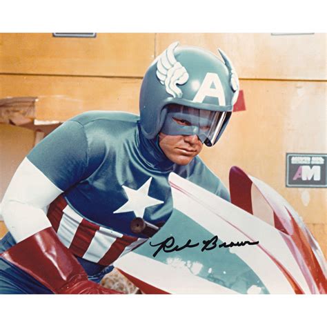 Reb Brown "Captain America" Signed & Framed 8x10 Photograph Display B