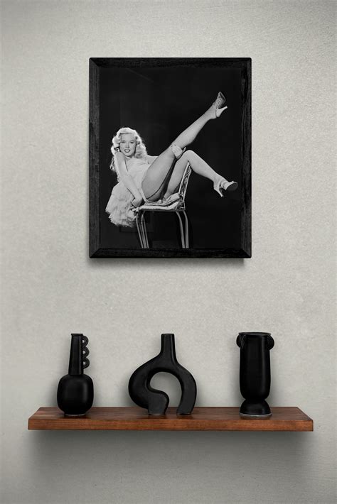 Vintage Betty Brosmer Fishnet Stockings Pinup Photo Fishnet | Etsy