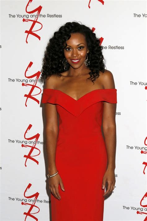 Mishael Morgan - Young and Restless Fan Event 2017 in Burbank • CelebMafia