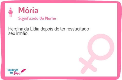 O Que Significa Moriá - Significado do Nome Mória - Significado dos Nomes