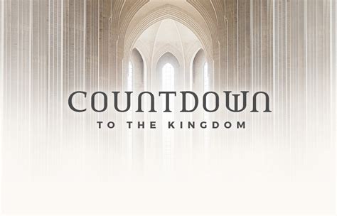 Countdown To The Kingdom