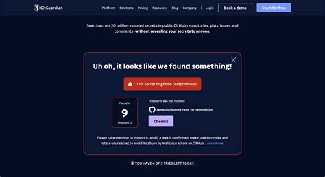 Has Your Secret Leaked? Here's the easiest way to find out.