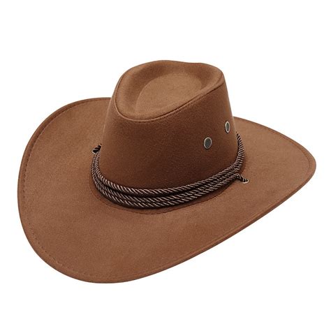LUOGENLI Hats Mens Hats Fedora Straw Adult Casual Solid Summer Western